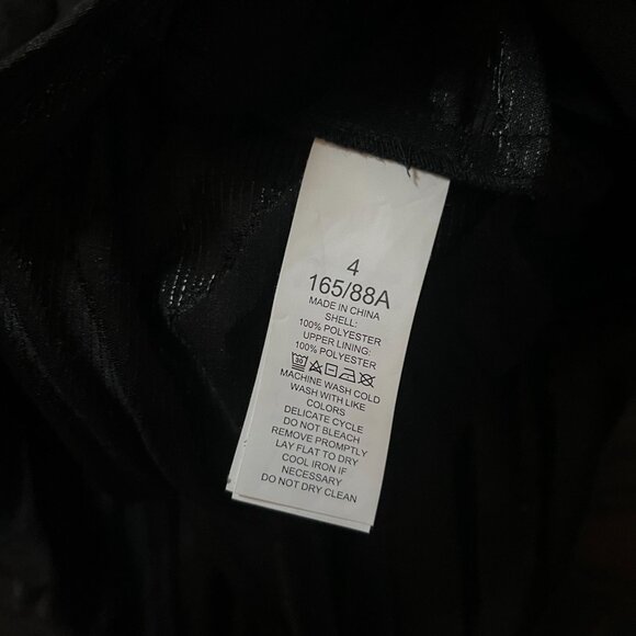 Kate Spade‎ Bold Zebra Jacquard Black Tank Top Shirt Size 4 NWT - Picture 8 of 9